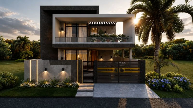 Shahmansoor Residence ? architectural design visualisation